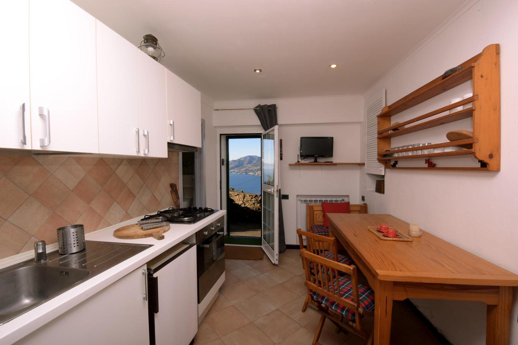 Hikers' Nest With Sea View Apartment San Rocco  Exterior photo